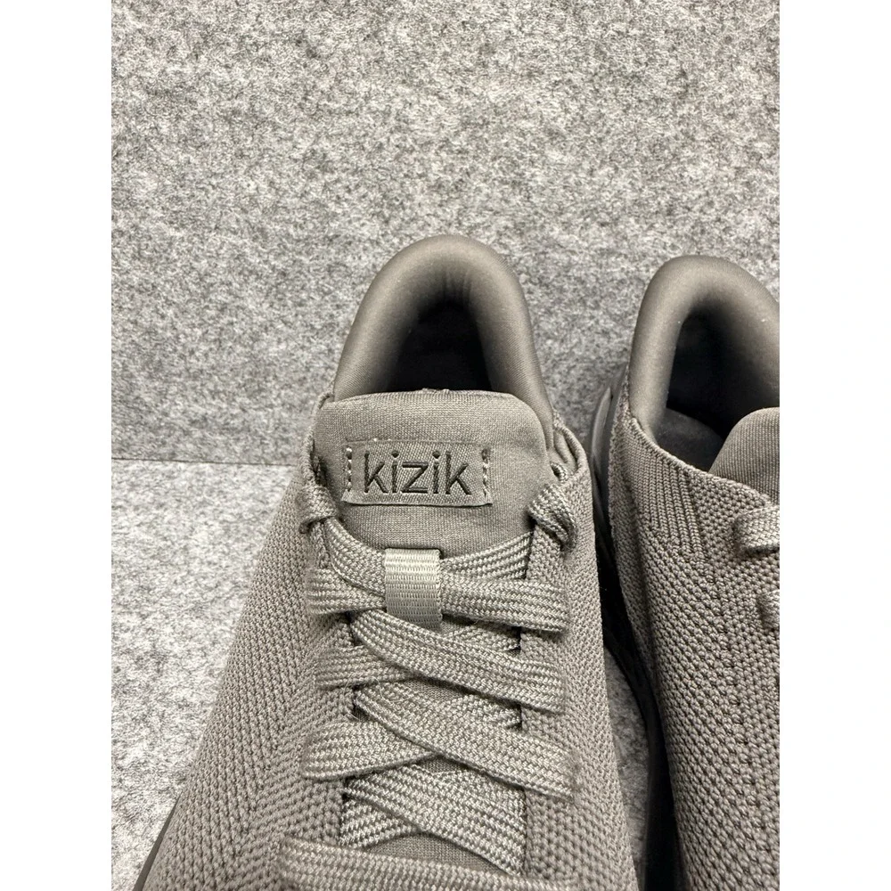 NWOB Kizik Lima Mens Size 6M/Women's 7.5 Grey Hands Free Slip On Sneakers Casual